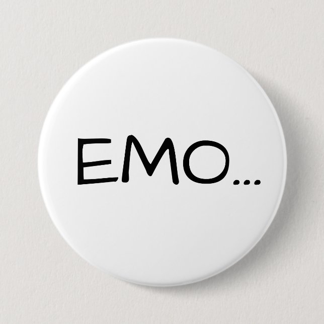 "EMO…" BUTTON (WEISS) (Vorderseite)