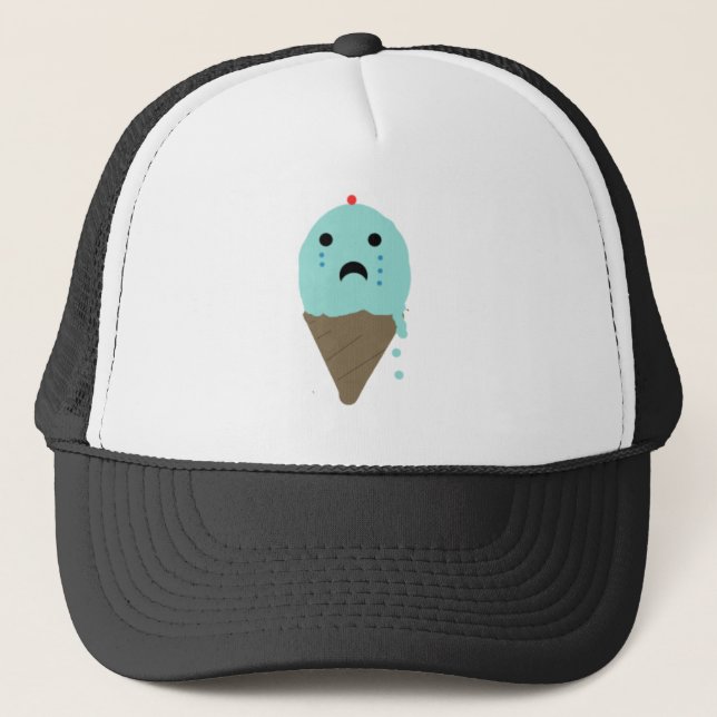Emo Eiscreme Truckerkappe (Vorderseite)