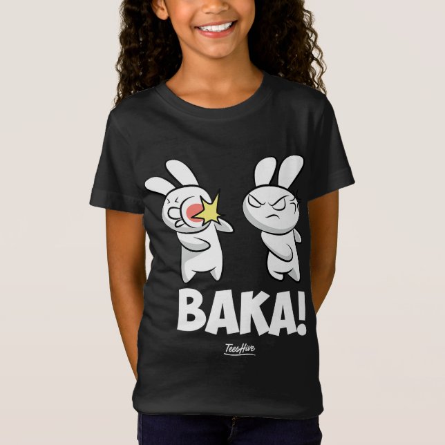 Emo Emotional Aesthetic| Meme Baka T-Shirt (Vorderseite)
