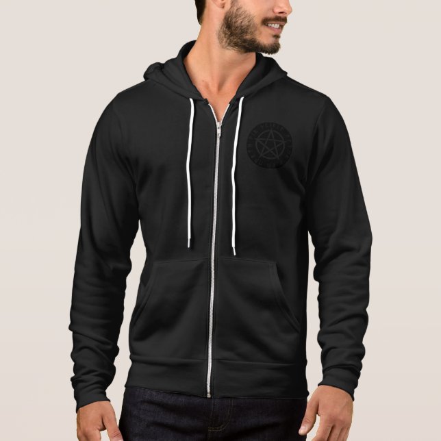 Emo - Goth - Rock - Anarchie - T - Shirt Hoodie (Vorderseite)
