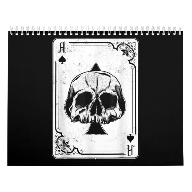 Emo Gothic and Punk Ace Poker Game Kalender (Titelbild)