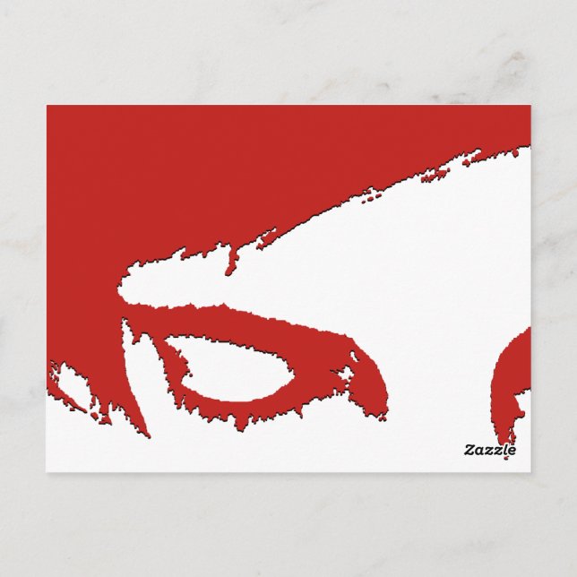 Emo-Kommentarkarte Postkarte (Rückseite)