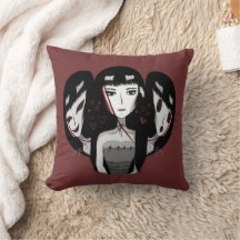 Emo Mädchen Rot