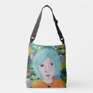 EMO PUNK GIRL ÜBER DIE TASCHE DRUCKEN