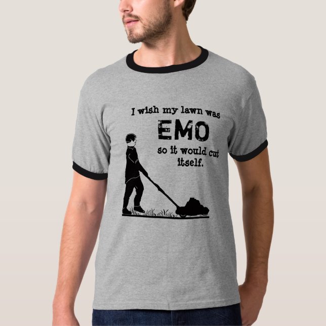 Emo Rasen T-Shirt (Vorderseite)