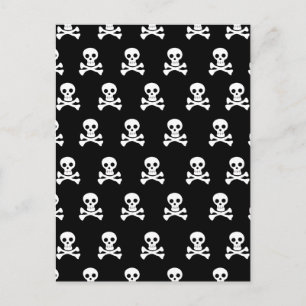 Emo Skulls - Emo Alternative Grunge Rock Punk Postkarte