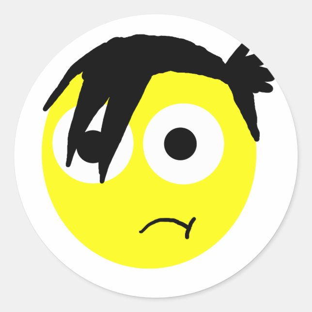 Emo Sticker (Vorderseite)