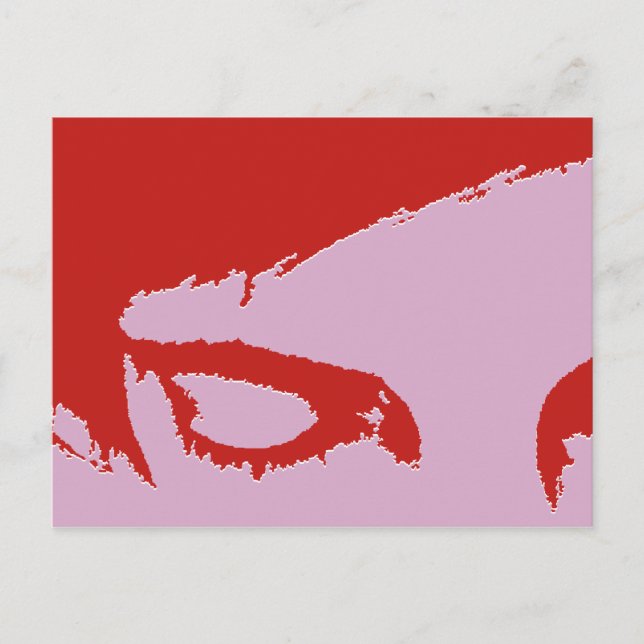 Emo-Stil Postkarte (Vorderseite)