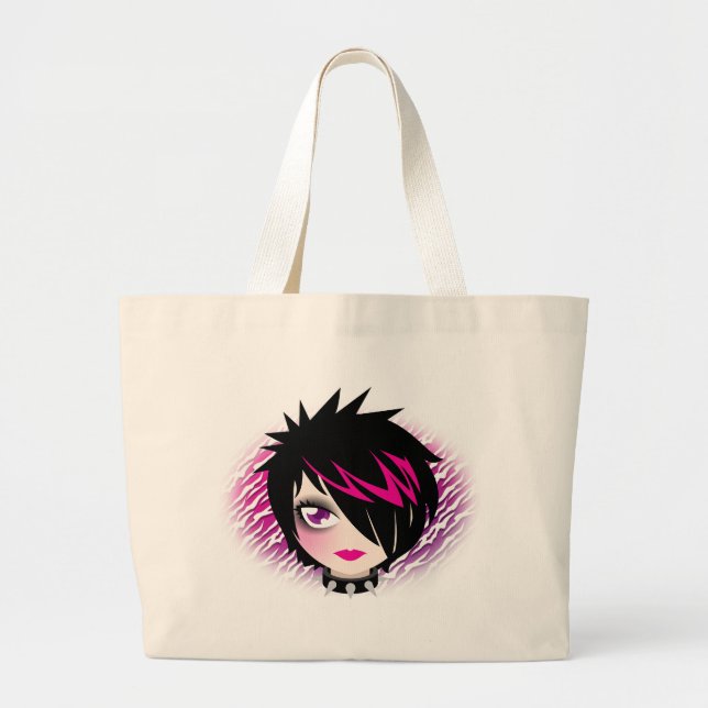 Emo Süsse-Tasche Jumbo Stoffbeutel (Vorne)