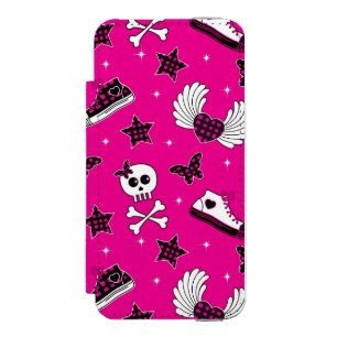 Emo Symbole Incipio Watson™ iPhone 5 Geldbörsen Hülle