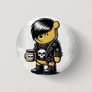 Emo Winnie the Pooh 1 Button