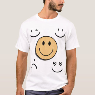 Emociones , caritas y animados  T-Shirt