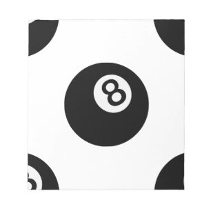 Emoji Achtkugel Notizblock