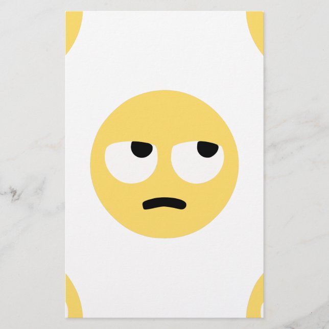 Emoji-Auge Briefpapier (Vorderseite)