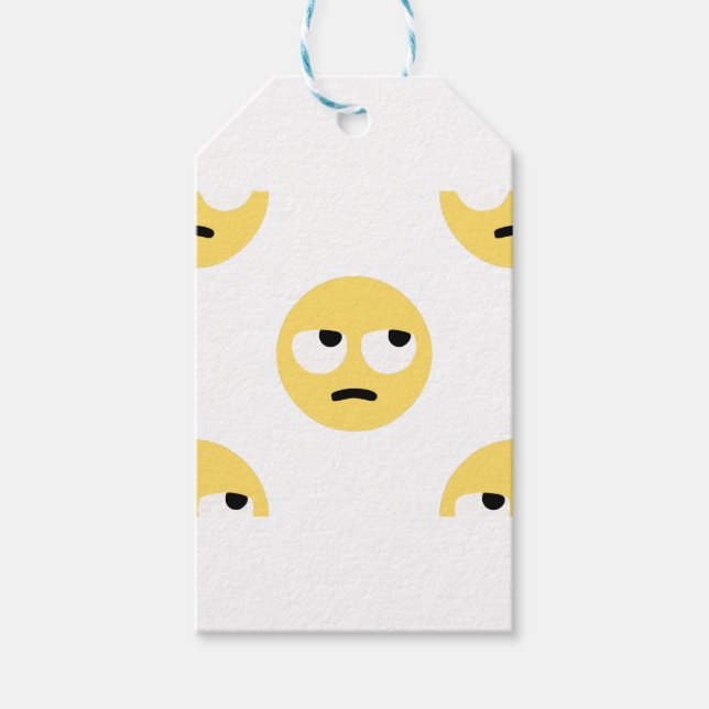 Emoji-Auge Geschenkanhänger (Vorderseite)