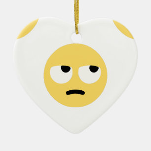 Emoji-Auge Keramikornament