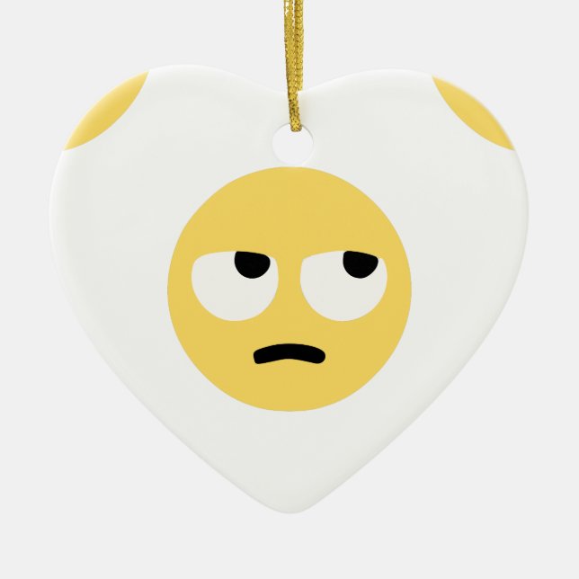 Emoji-Auge Keramikornament (Vorne)