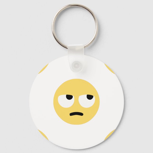 Emoji-Auge Schlüsselanhänger (Vorderseite)