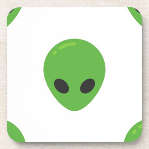 Emoji-Außerirdischen Untersetzer