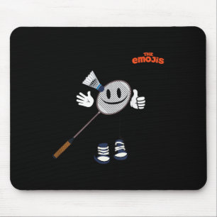 Emoji Badminton Sports trübt Mousepad