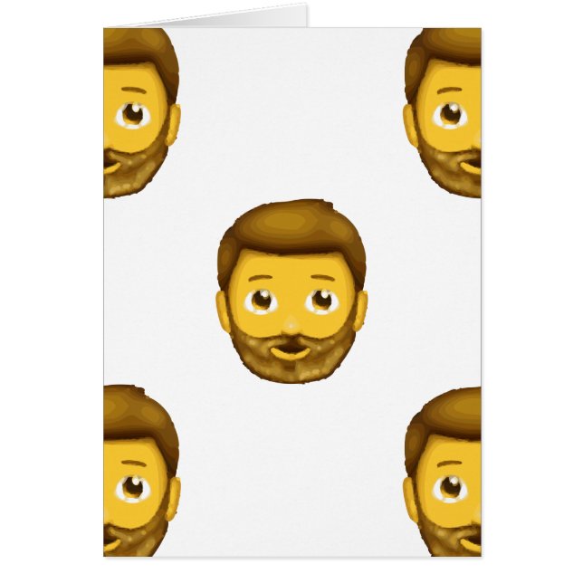 Emoji-Bartmann (Vorne)