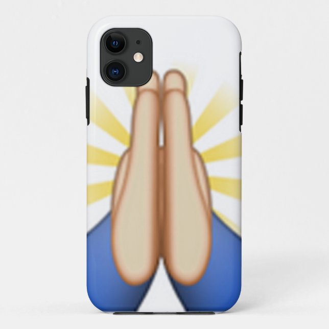 Emoji beten Case-Mate iPhone hülle (Rückseite)