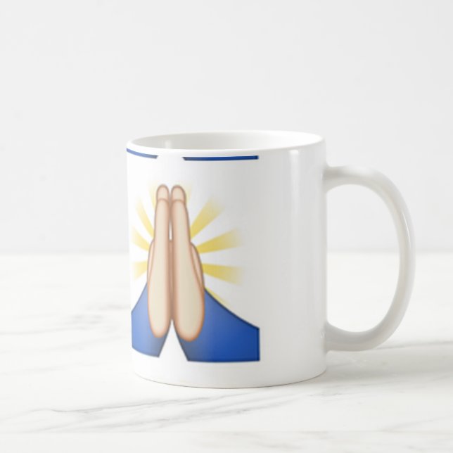Emoji beten kaffeetasse (Rechts)
