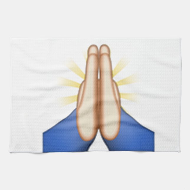 Emoji beten küchentuch (Horizontal)