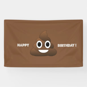 Emoji Birthday Banner gekackt