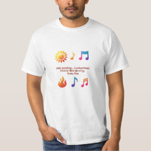 Emoji Burst "Vitamin Sea & Energy" Grafischer Wert T-Shirt