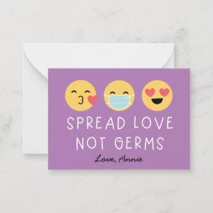 Emoji Classroom Valentine Mitteilungskarte