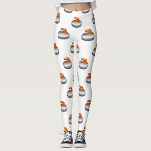 Emoji Curling Leggings en pierre