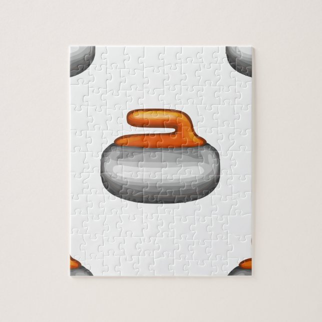 Emoji Curling Stone (Vertikal)