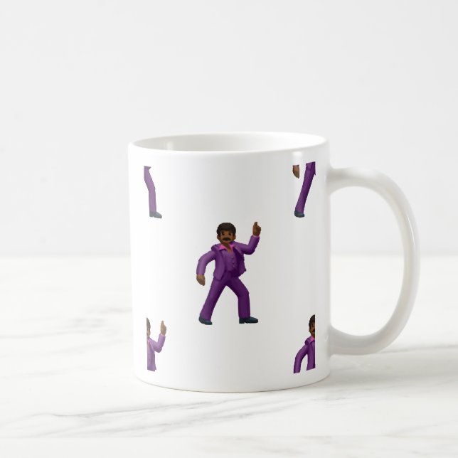Emoji Dancing Man Kaffeetasse (Rechts)