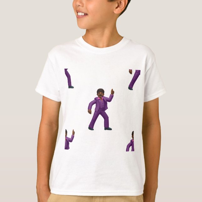 Emoji Dancing Man T-Shirt (Vorderseite)
