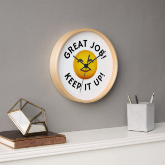 Emoji design clock for offices and home uhr