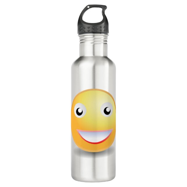 Emoji ! edelstahlflasche (Vorderseite)