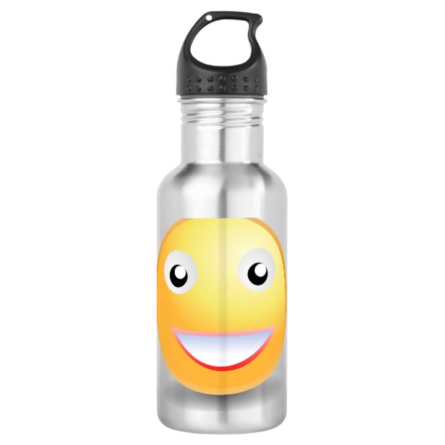 Emoji ! edelstahlflasche (Vorderseite)