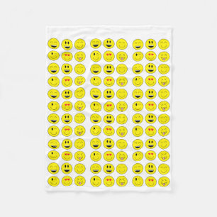 Emoji Fleece-Decke Fleecedecke
