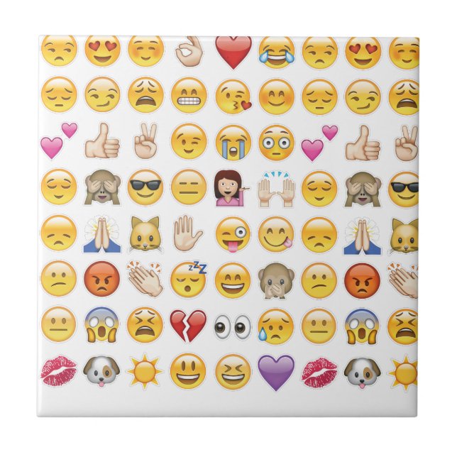 Emoji Fliese (Vorderseite)