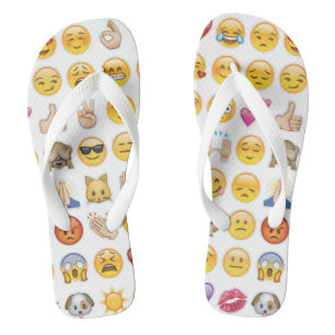 Emoji Flip Flops Sandalen Schuhe