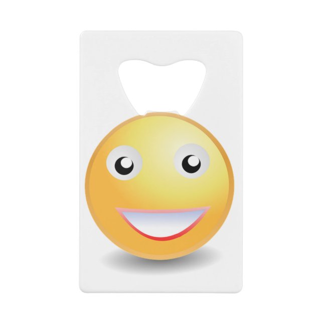 Emoji ! geldbeutel flaschenöffner (Vorderseite)