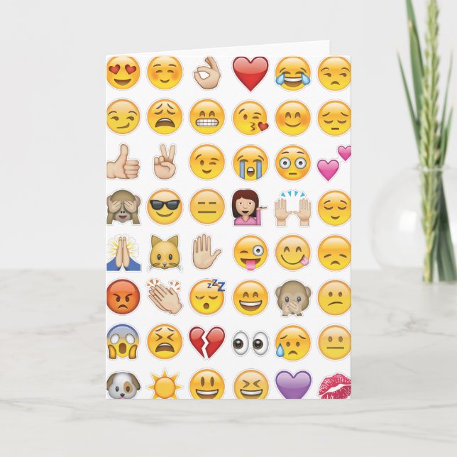 Emoji Karte (Vorderseite)