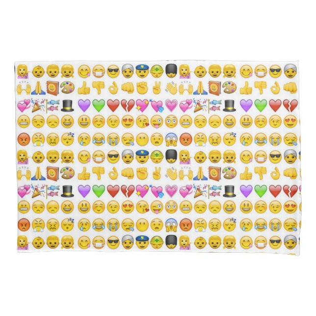 emoji kissenbezug (Vorderseite)