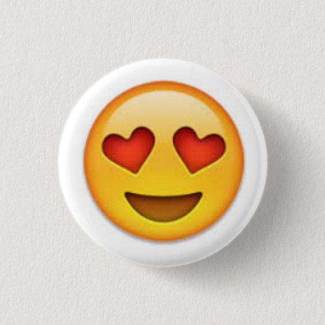 Emoji Knopf Button (Vorderseite)