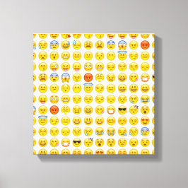 Emoji Leinwanddruck