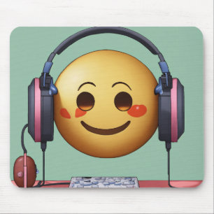 Emoji Lofi Ästhetik Mousepad - Niedlich & Kill Des