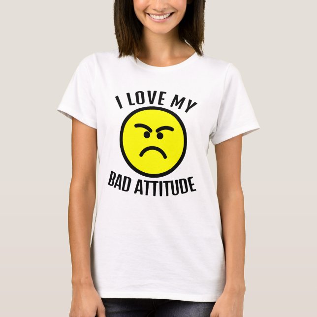 Emoji-lustiger Grouch-T - Shirt (Vorderseite)