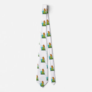 Emoji Meerjungfrau Herren Krawatte Krawatte Herren