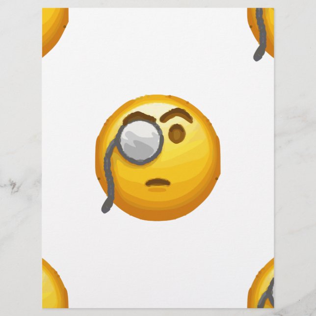 Emoji-Monokel (Vorderseite)